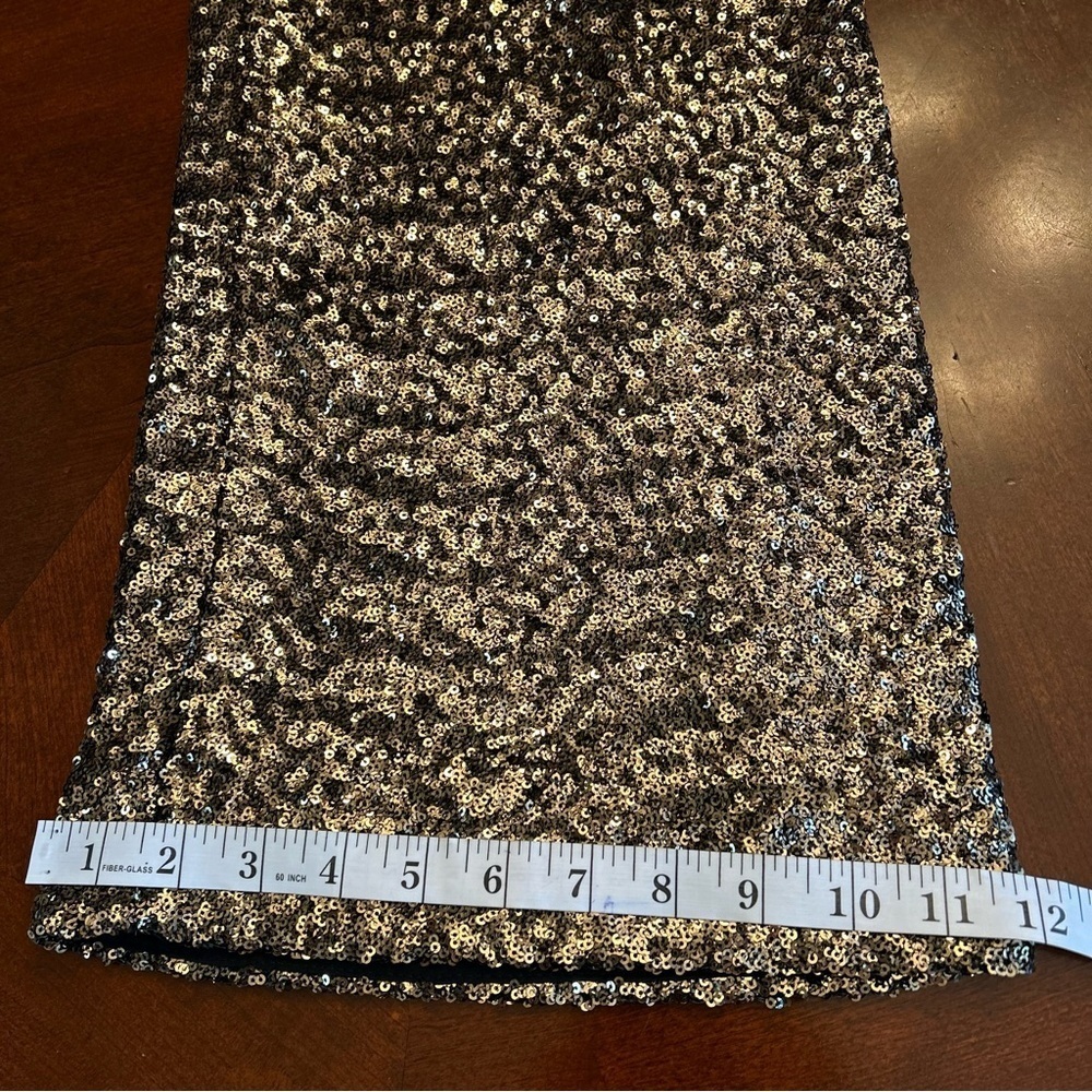 NEW Banana Republic | High-Rise Wide Leg Sequin Pants - Picture 12 of 13